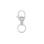 Key Fob W/ Silive Indian Headdress Logo Clip