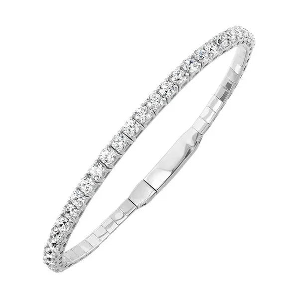14Kt Yellow Gold Diamond 1Ctw Bangle