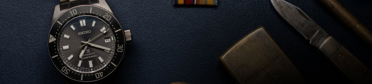Seiko watch featured in the Seiko for Veterans 25% off trade-in promotion
