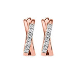 10Kt Yellow Gold Diamond 1/6Ctw Earring