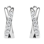 10Kt Yellow Gold Diamond 1/6Ctw Earring