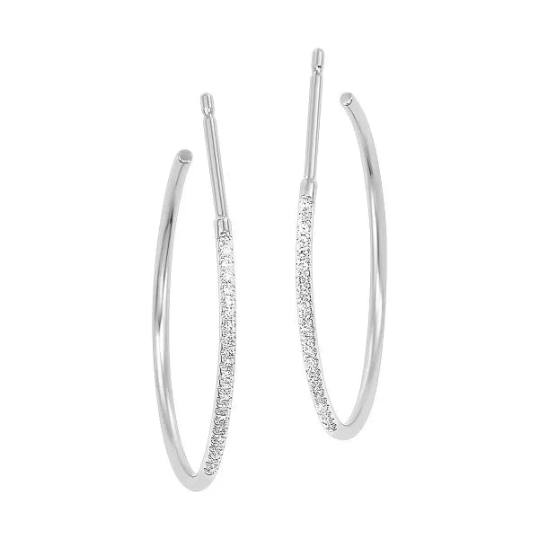14Kt Yellow Gold Diamond 1/7Ctw Earring