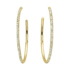 14Kt Yellow Gold Diamond 1/7Ctw Earring