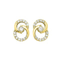 10Kt Yellow Gold Diamond 1/4Ctw Earring