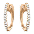 10Kt Yellow Gold Diamond 1/10Ctw Earring
