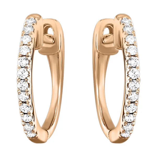 10Kt Yellow Gold Diamond 1/10Ctw Earring
