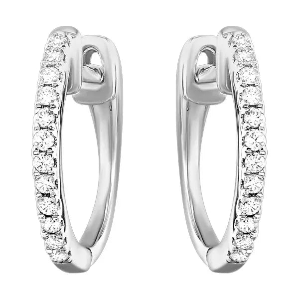 10Kt Yellow Gold Diamond 1/10Ctw Earring