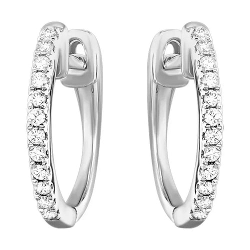 10Kt Yellow Gold Diamond 1/10Ctw Earring