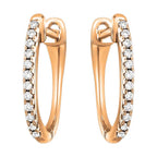 10Kt Yellow Gold Diamond 1/10Ctw Earring