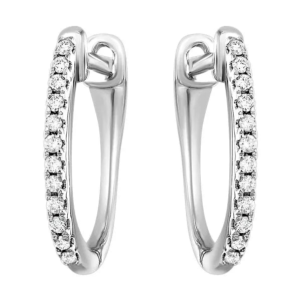 10Kt Yellow Gold Diamond 1/10Ctw Earring