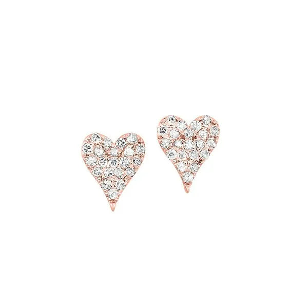 10Kt Yellow Gold Diamond 1/5Ctw Earring