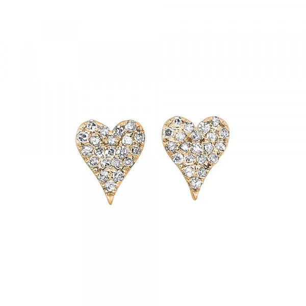 10Kt Yellow Gold Diamond 1/5Ctw Earring