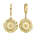 14K Yellow Gold Diamond 1/2Ctw Earrings