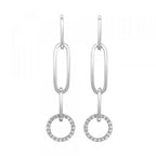 14Kt Yellow Gold Diamond 3/4Ctw Earring