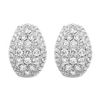 14Kt Yellow Gold Diamond 1 5/8Ctw Earring