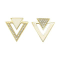 10Kt Yellow Gold Diamond 1/10Ctw Earring