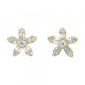 10kt Yellow Gold Diamond 1/3Ctw Earring