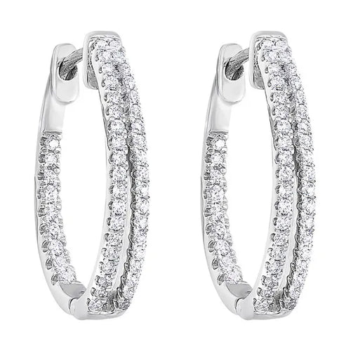 10Kt Yellow Gold Diamond 1/2Ctw Earring