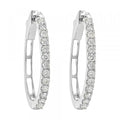 14Kt White Gold Diamond 1/4Ctw Earring