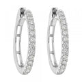 14Kt White Gold Diamond 1/4Ctw Earring