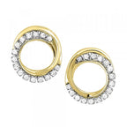 10Kt Yellow Gold Diamond 1/6Ctw Earring