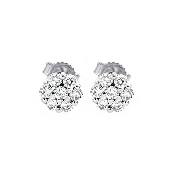 14Kt Yellow Gold Diamond 1/10Ctw Earring