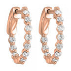 14Kt Yellow Gold Diamond 1/2Ctw Earring