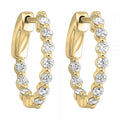 14Kt Yellow Gold Diamond 1/2Ctw Earring