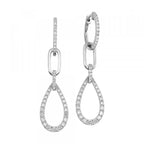 14K Yellow Gold Diamond 3/4Ctw Earrings