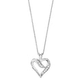 Silver Diamond 1/50Ctw Pendant