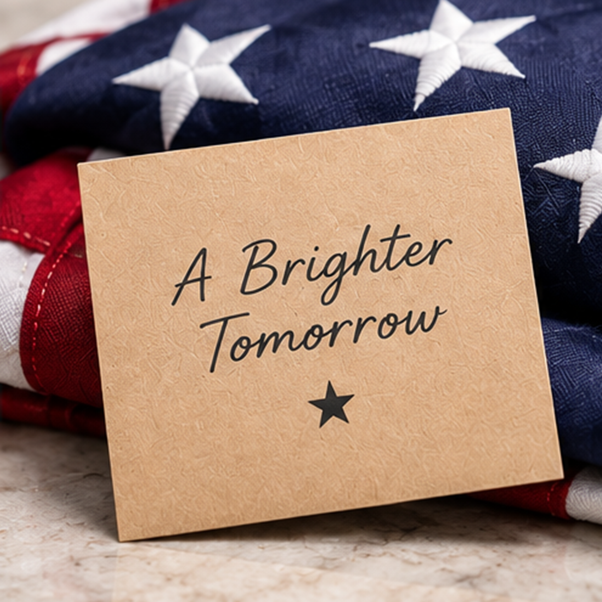 American flag representing the veteran give-back promotion