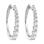 14Kt Yellow Gold Diamond 1/2Ctw Earring