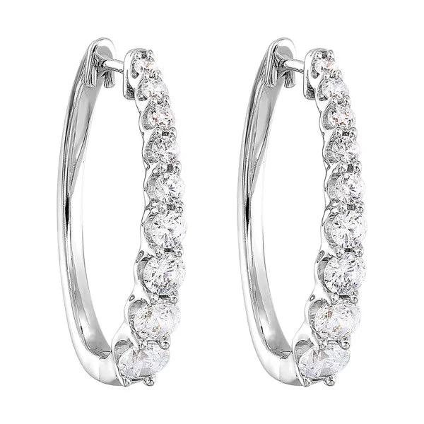 14Kt Yellow Gold Diamond 1/2Ctw Earring