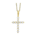 14Kt Yellow Gold Diamond 1/2Ctw Pendant