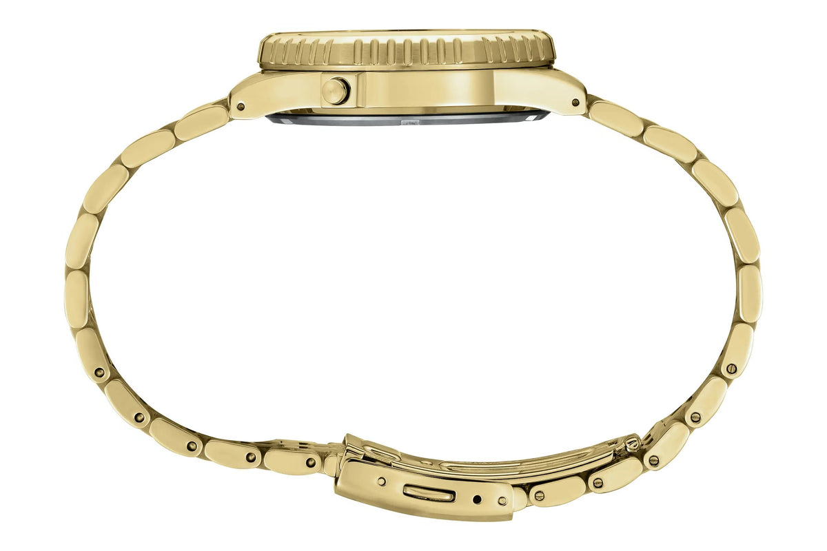 Seiko Essentials Gold-Tone Digital Watch