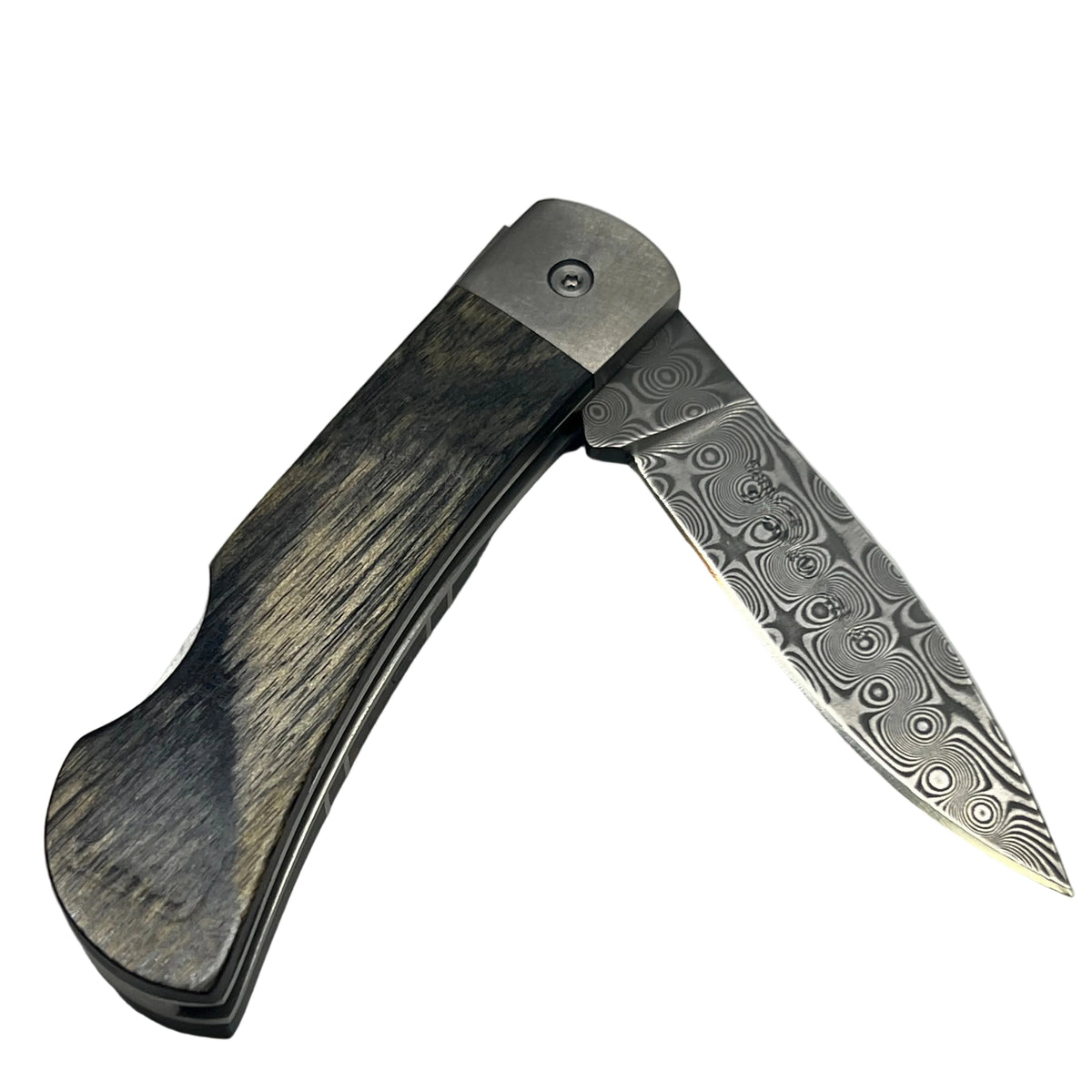 Santa Fe StoneWorks Mammoth Tusk 3" Damascus Knife