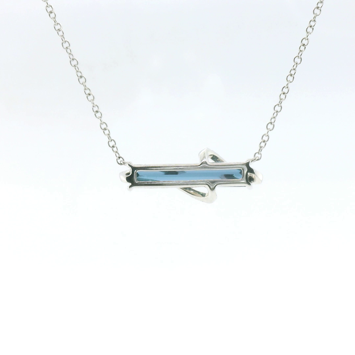 Chatham 1.17ct Lab Alexandrite & Diamond Pendant