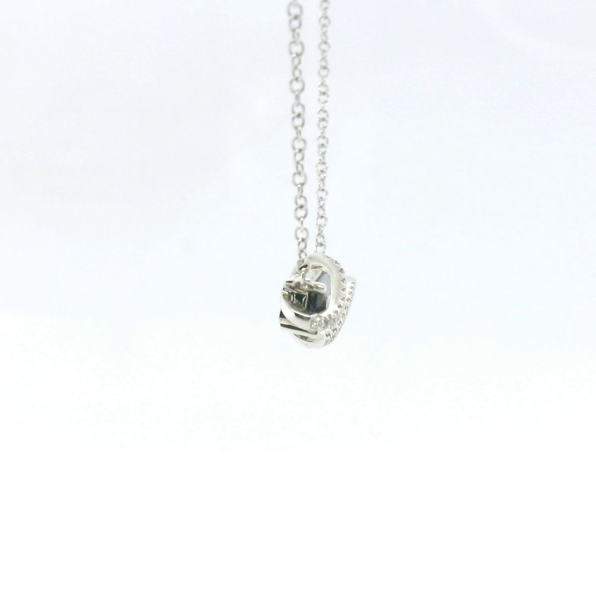 Chatham 1.17ct Lab Alexandrite & Diamond Pendant