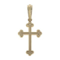 10k Yellow Gold Traditional Cross Pendant