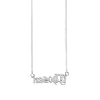 Chosen Pendant on Micro Rolo Chain
