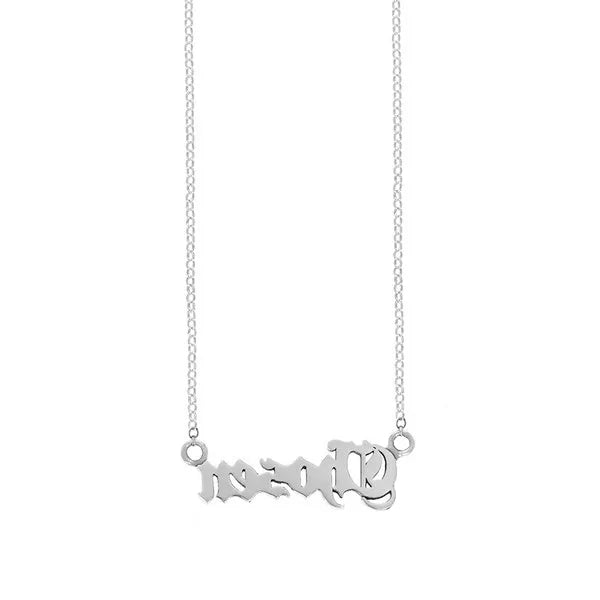 Chosen Pendant on Micro Rolo Chain