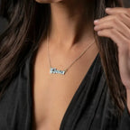 Chosen Pendant on Micro Rolo Chain