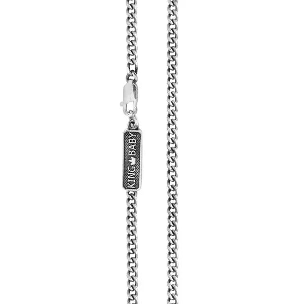 Silver Bullet Pendant With Screw on Crown