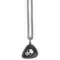 Studded Skull Guitar Pick Pendant