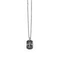 Large Fdl Relic Dog Tag on Curb Link Chain