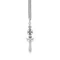Small Gothic Cross Dagger Pendant