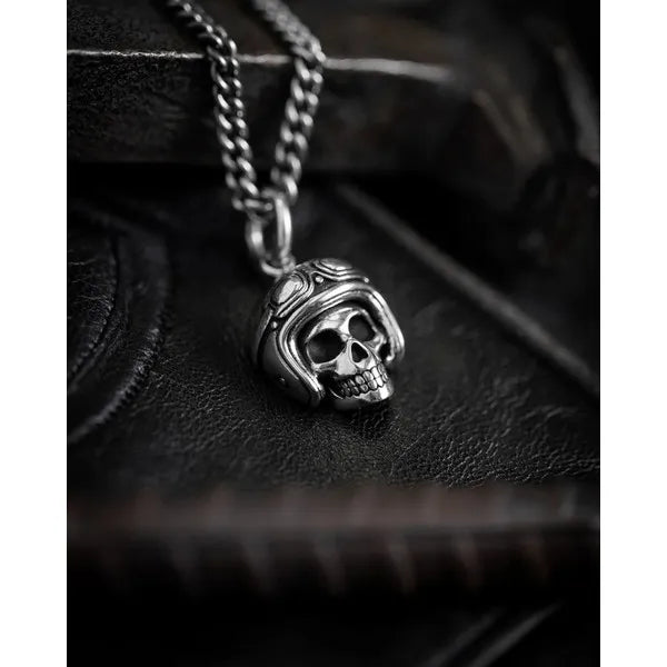 Biker Skull Pendant