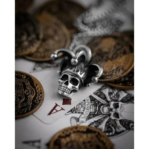 Jester Skull Pendant