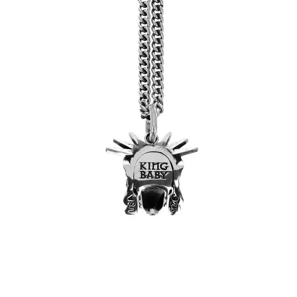 Lady Liberty Skull Pendant