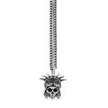 Lady Liberty Skull Pendant